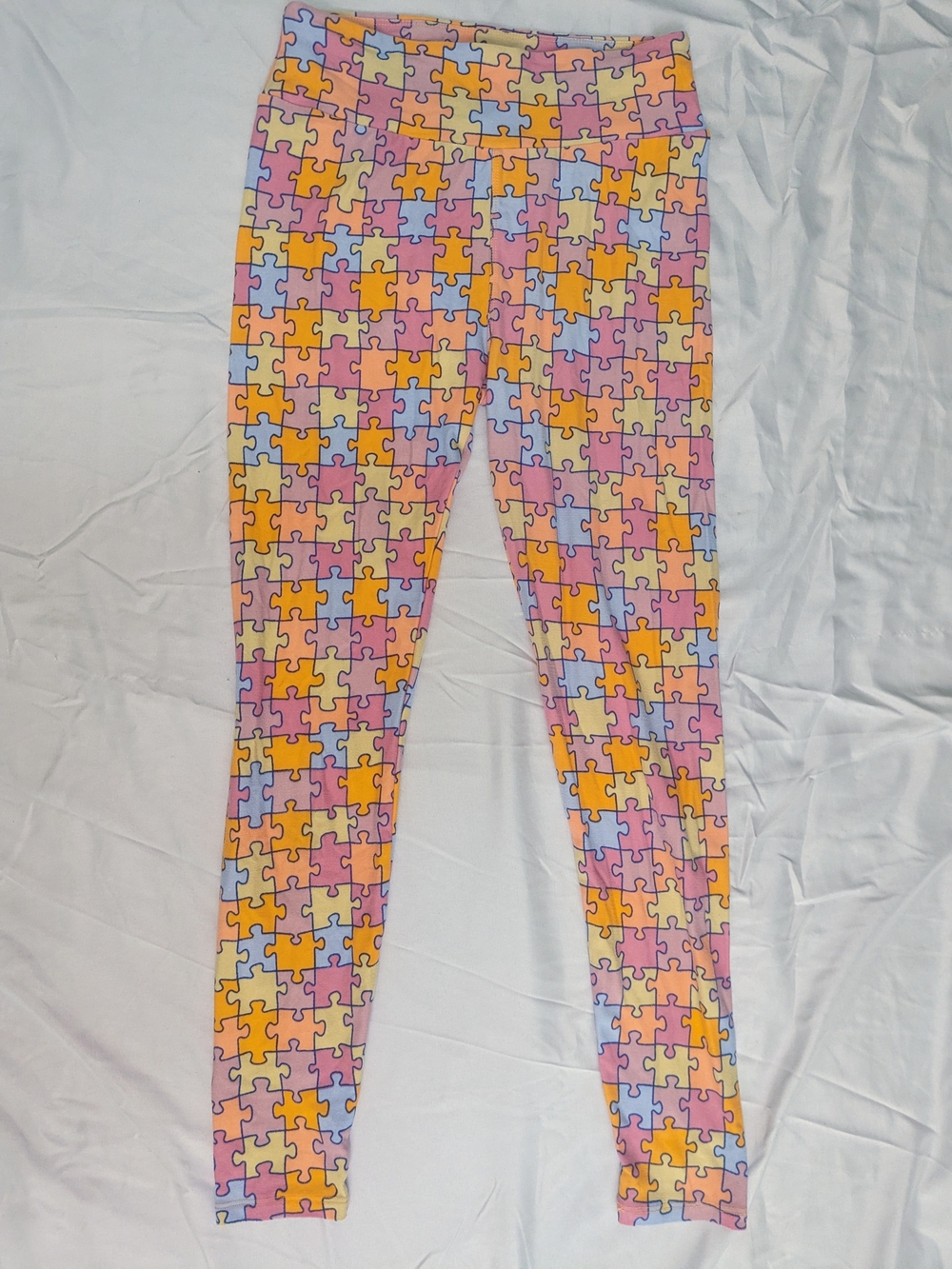 LuLaRoe  Puzzle Piece Leggings